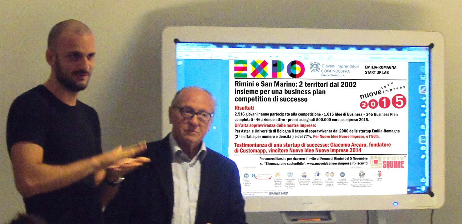 14 ANNI DI “NUOVE IDEE NUOVE IMPRESE” PRESENTATI A EXPO 2015