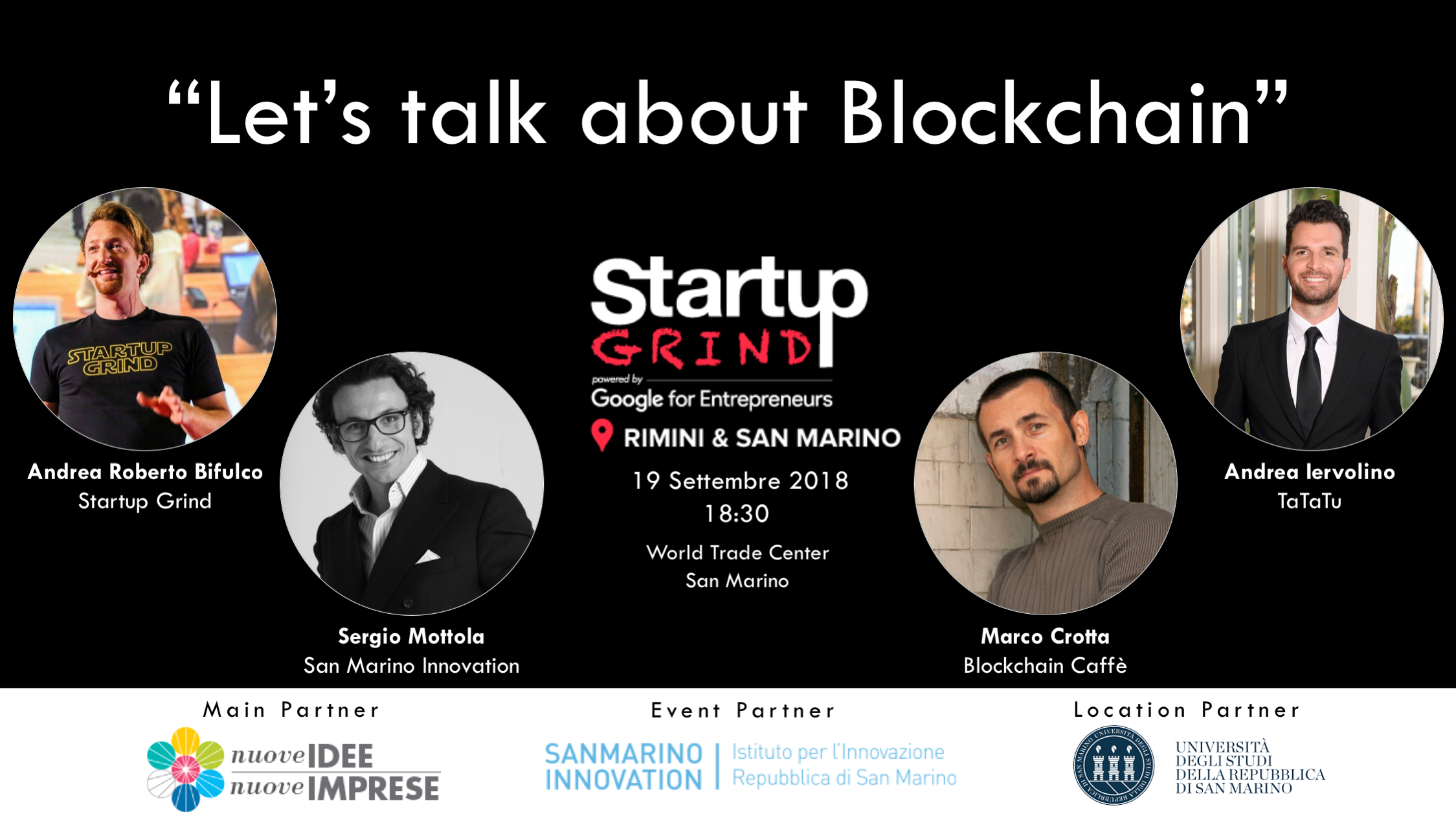 19 Settembre torna Startup Grind: appuntamento dedicato alla Blockchain